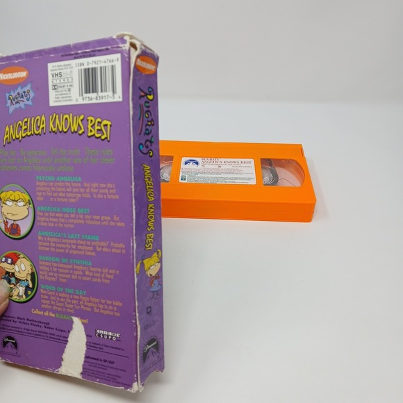 Vintage Rugrats Angelica The Divine VHS Nickelodeon Lot of Toys Plush Books - Picture 10 of 16